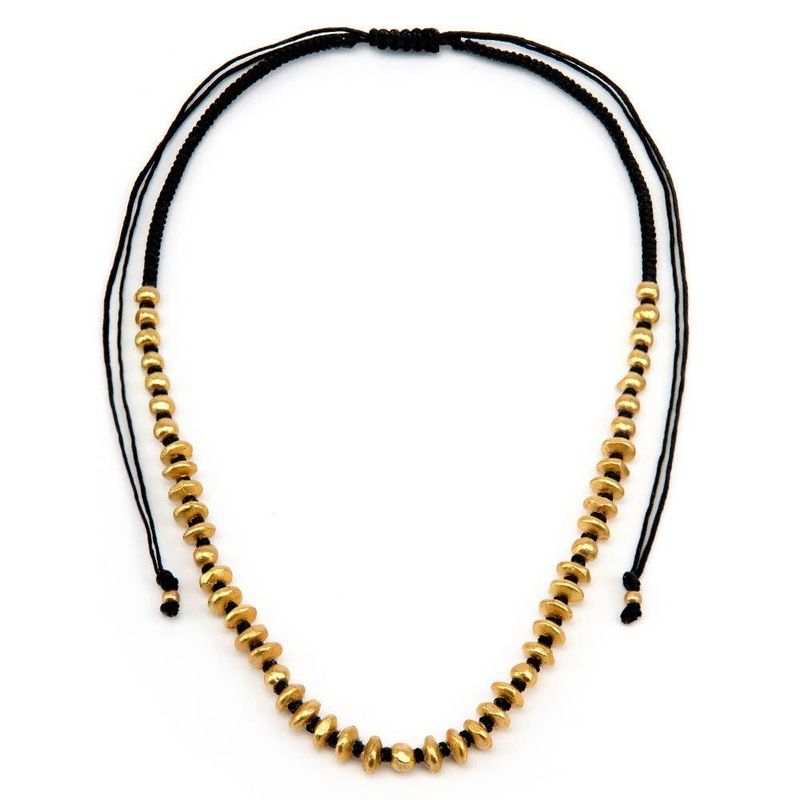 dry1503MACRAME WASHERS NECKLACE