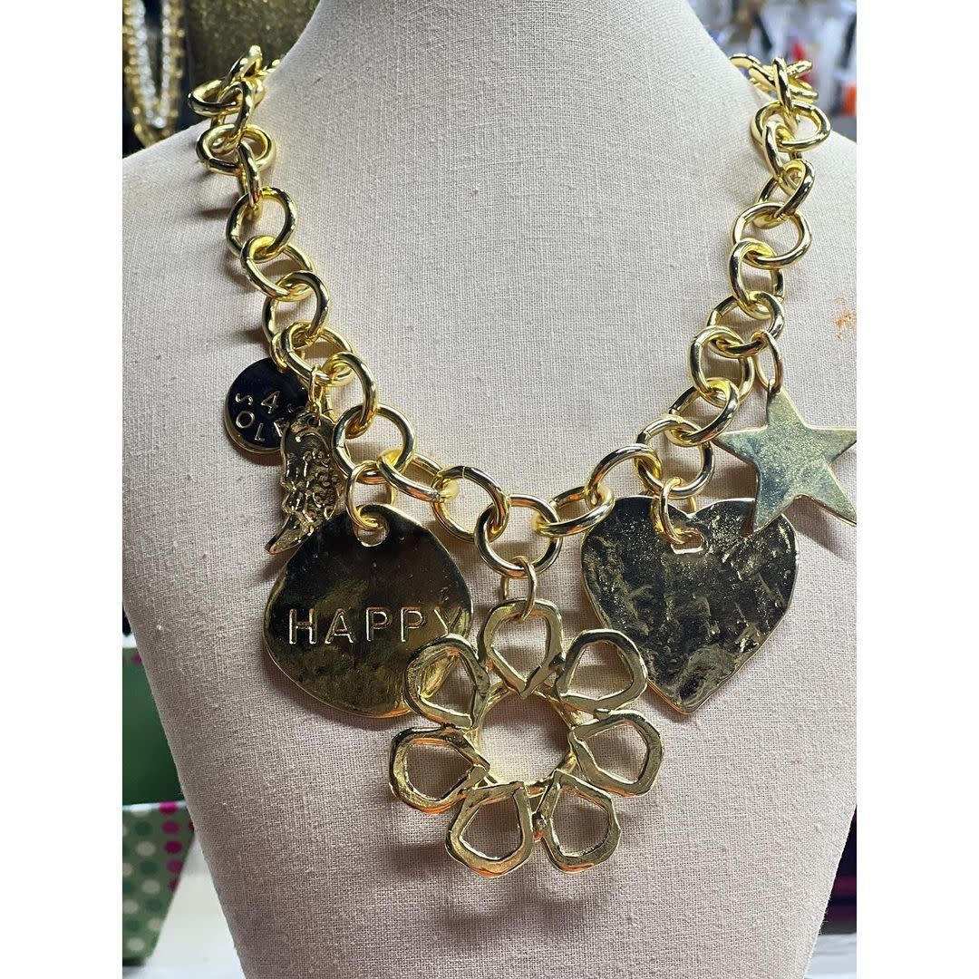 Gold Multi Charm 4 soles 1