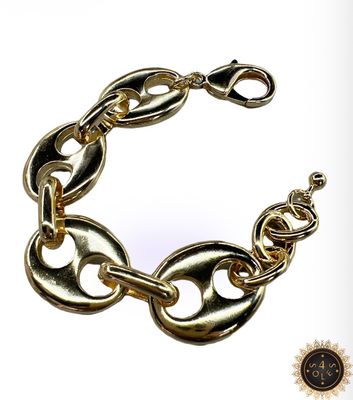 22204 big mariner gold bracelet