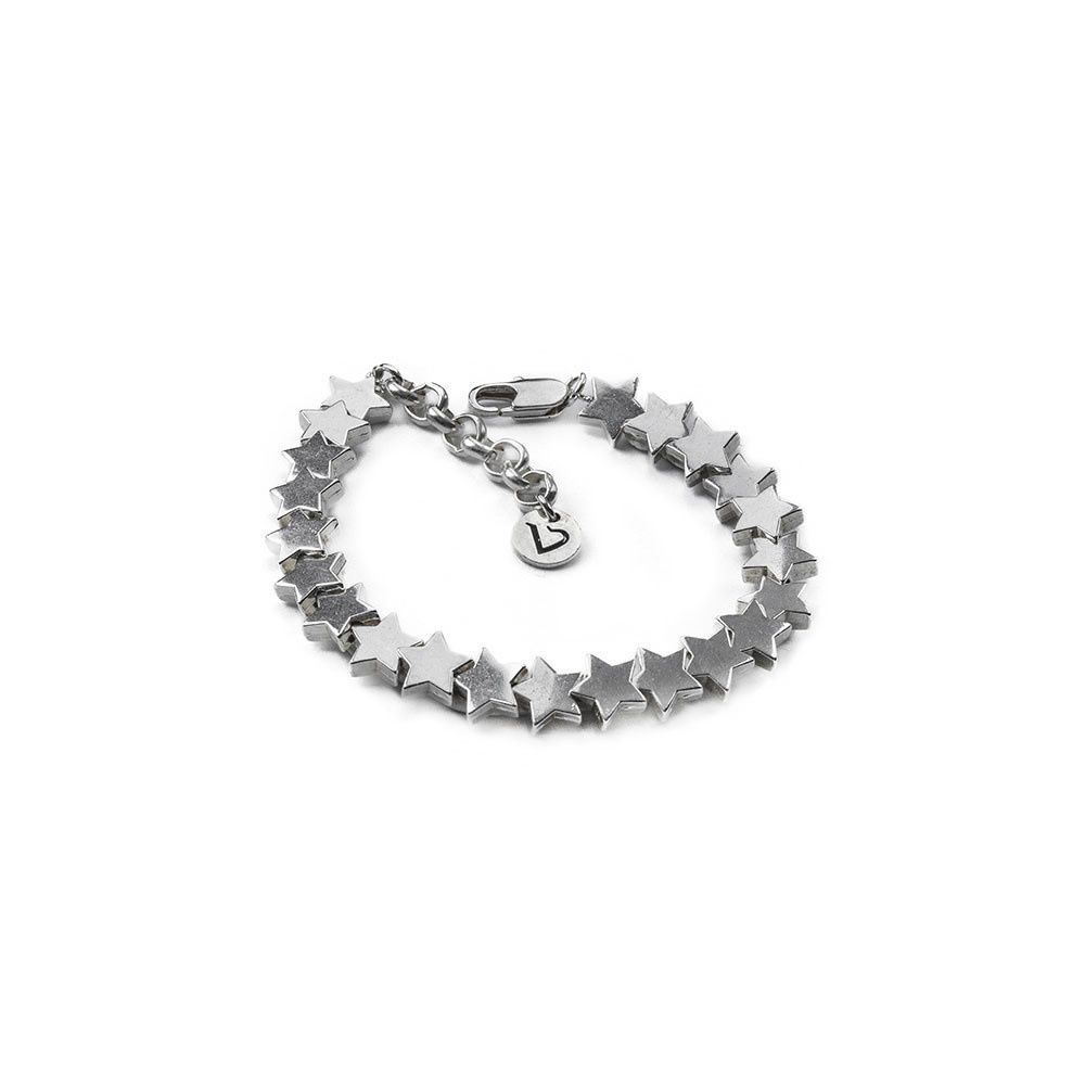 BRACCIALE CATENA STELLE GRANDI LO09018