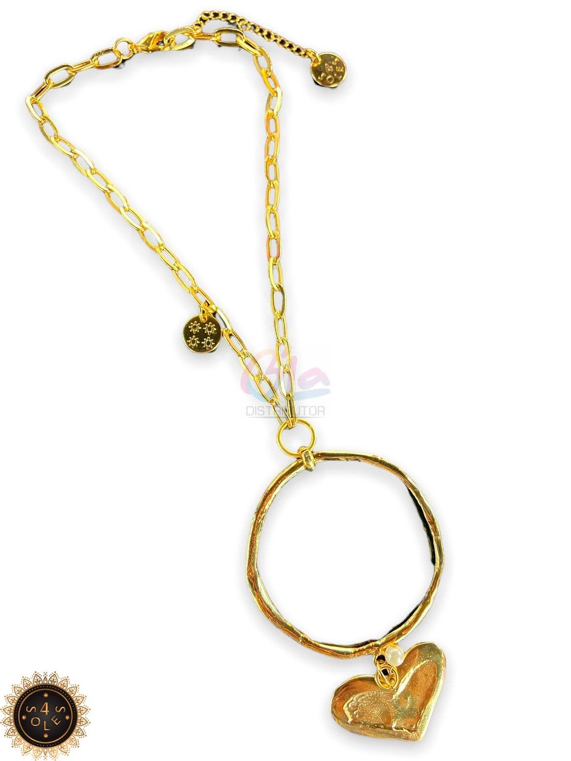 Heart circle 4 soles