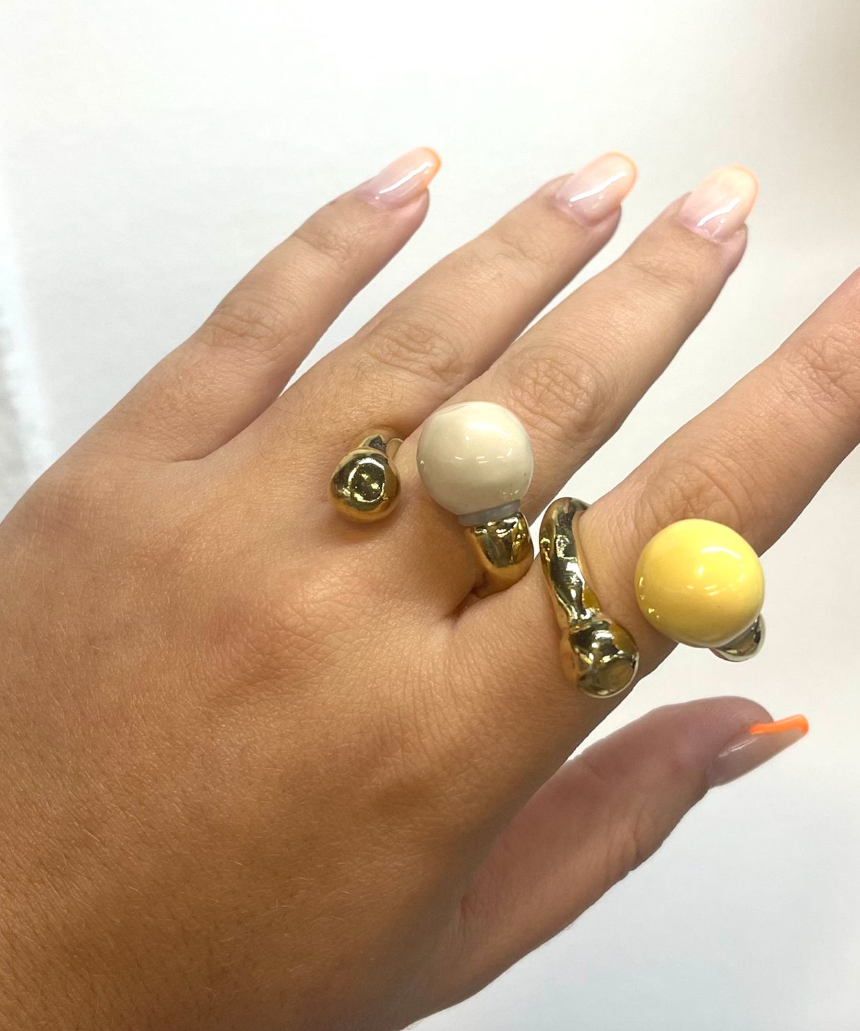 Dúo Gold Ring