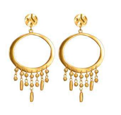 Arete Atrapa Sueños 24k