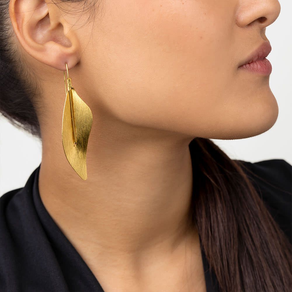 DD16128ORECCHINI FOGLIA LASTRA INFILABILI