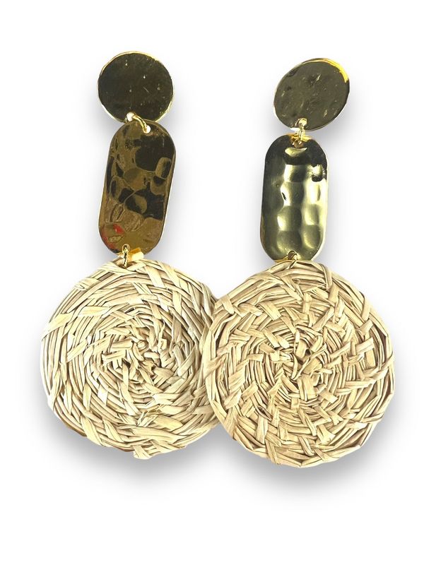 Iraca Earrings 21/2