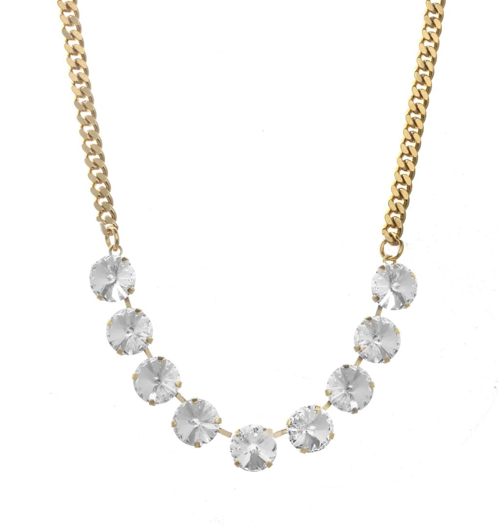 MINI SOFIA NECKLACE IN CLEAR