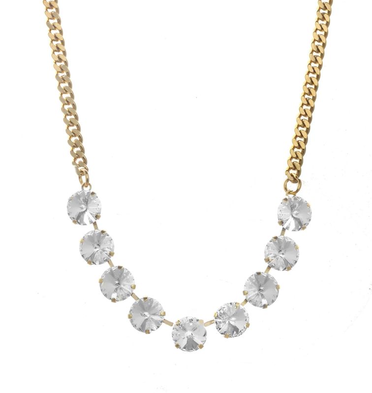 MINI SOFIA NECKLACE IN CLEAR