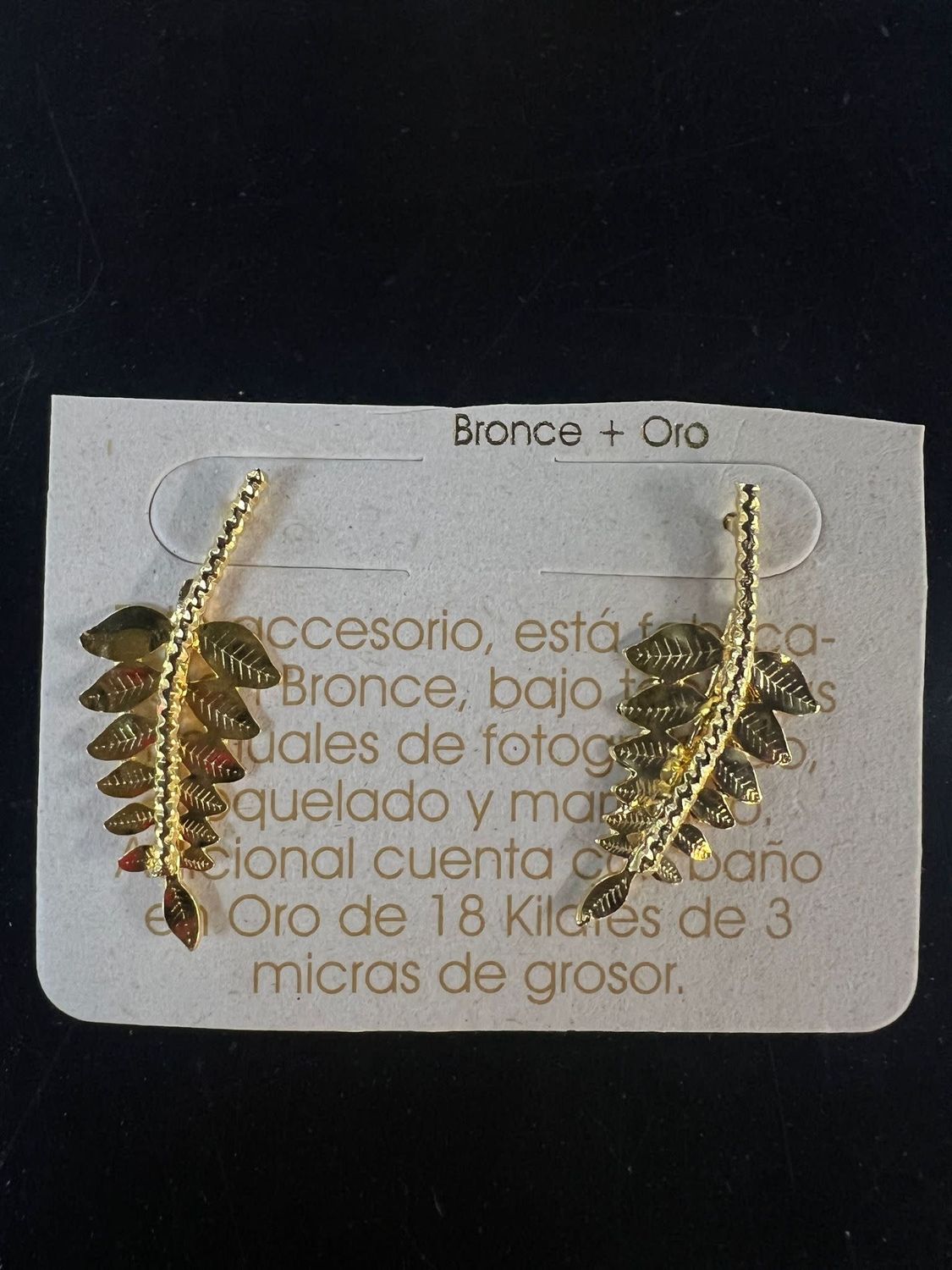 Mini Leaves earrings