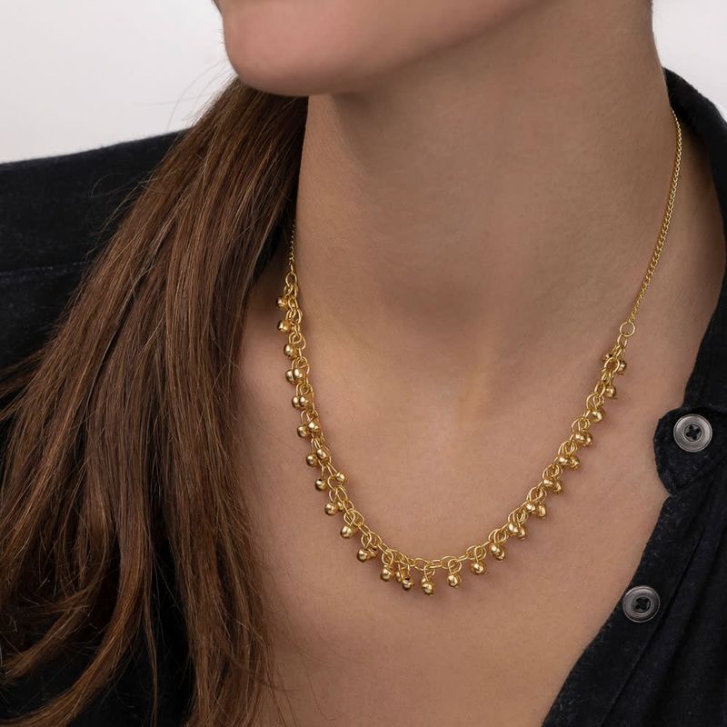 COLLANA SFERE PENDENTI DD01030