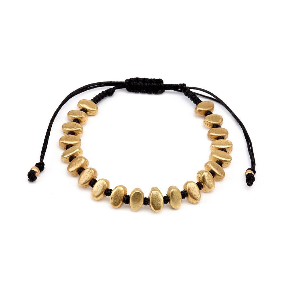 DRY4501BRACELET MACRAME OVALS