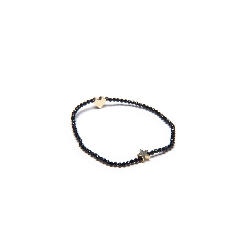 BRACCIALE EL. CUORE/STELLA GO1006