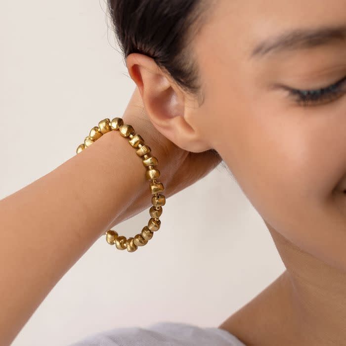 DRY4013ELASTIC NUGGETS BRACELET