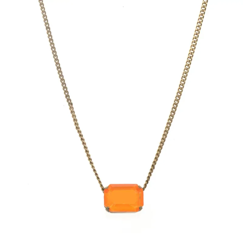 RUBIN NECKLACE Orange