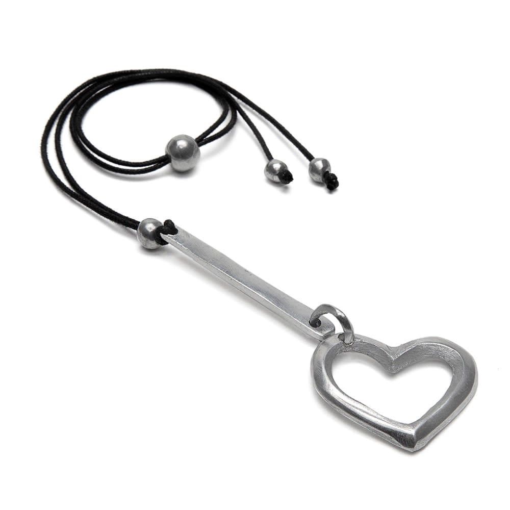 PENDENTIF COEUR ET BARRETTE AL04251