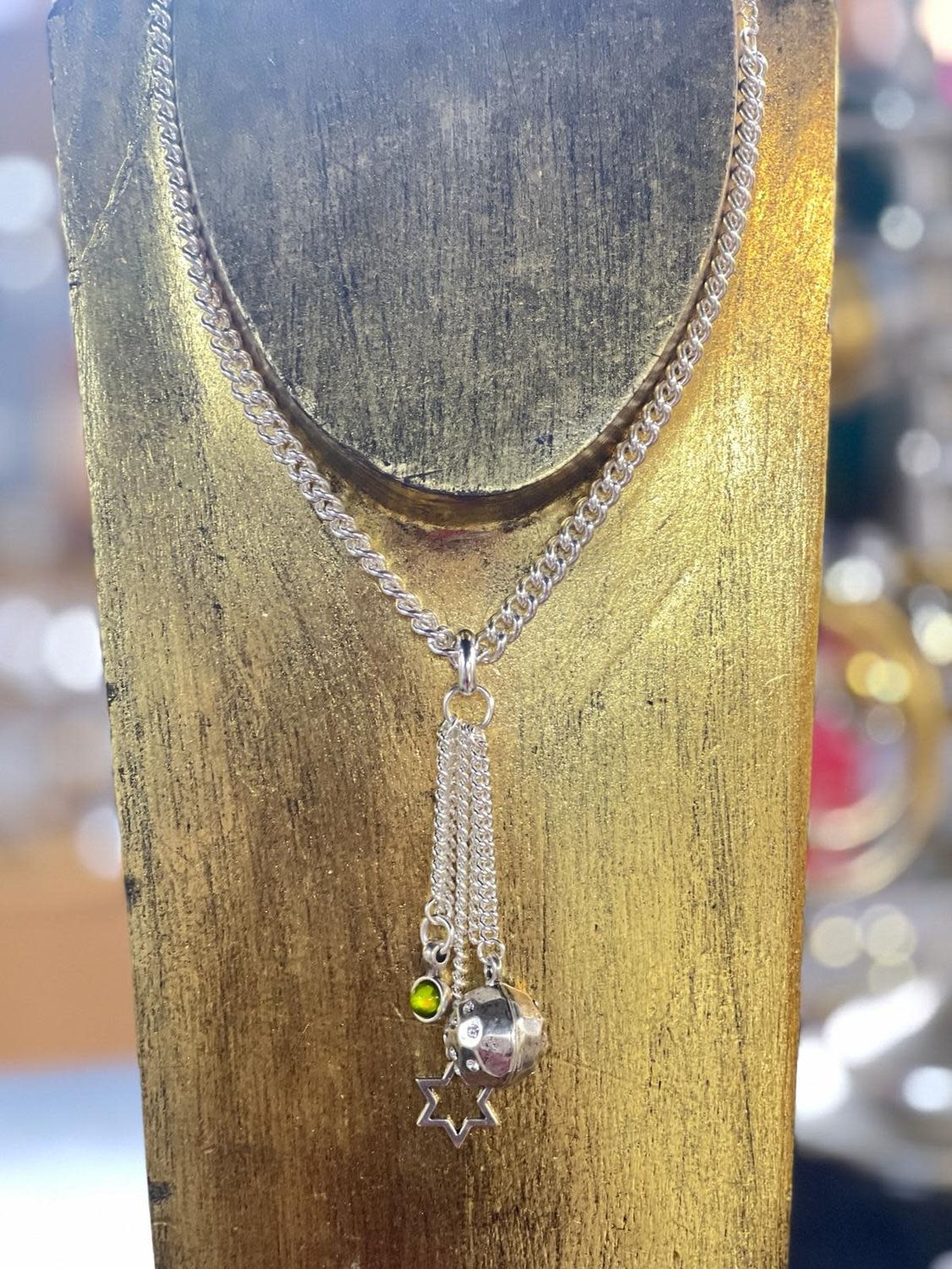 Chocker Multi Charms Silver