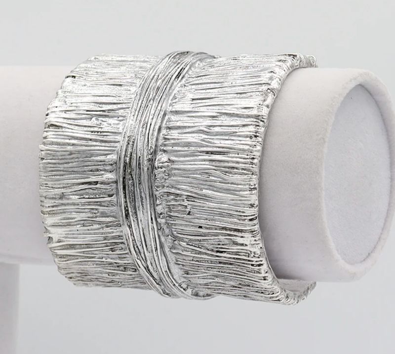 intricate brushed texture