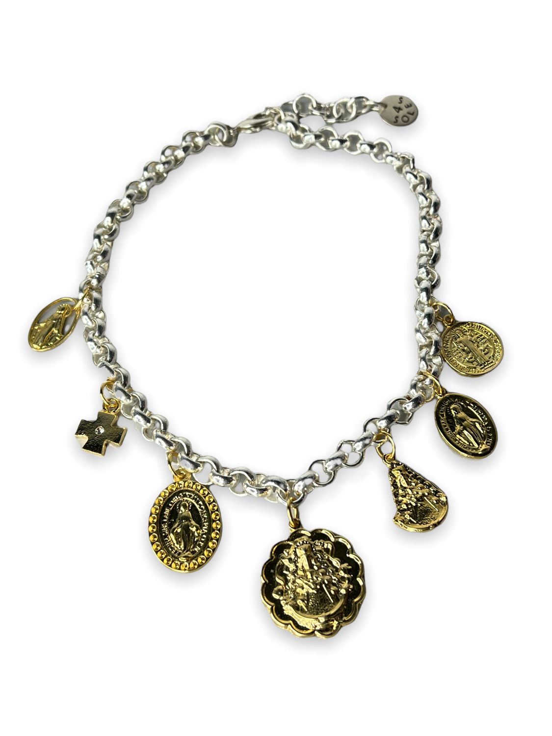 Religious necklace by 4 soles 4sn31