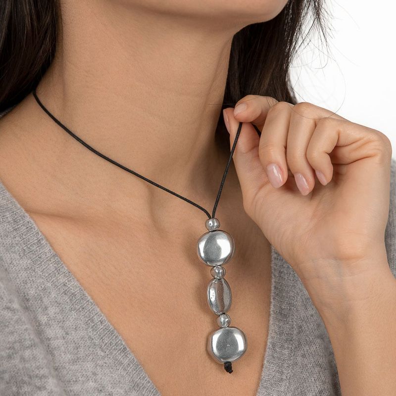 Al04241/ Pendentif 3 Boules Plates