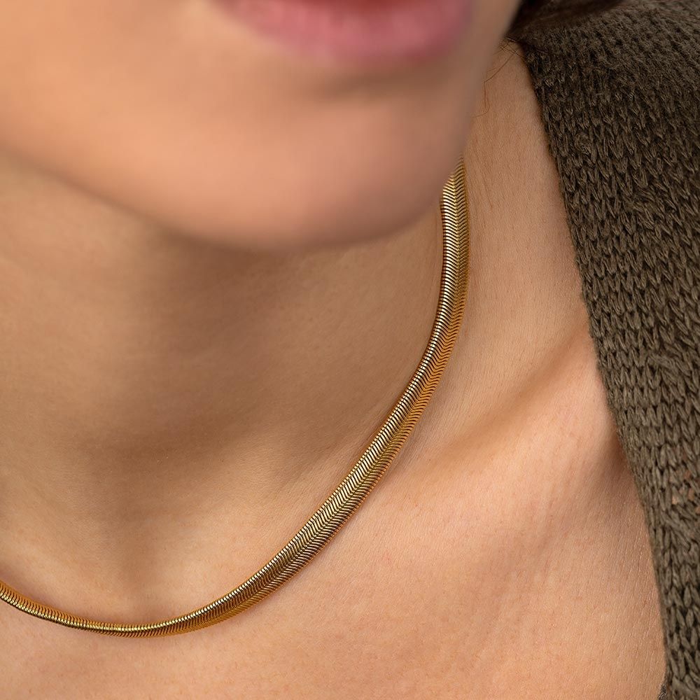 DD04032/ COLLANA CERCHI GRANDI TORCHON