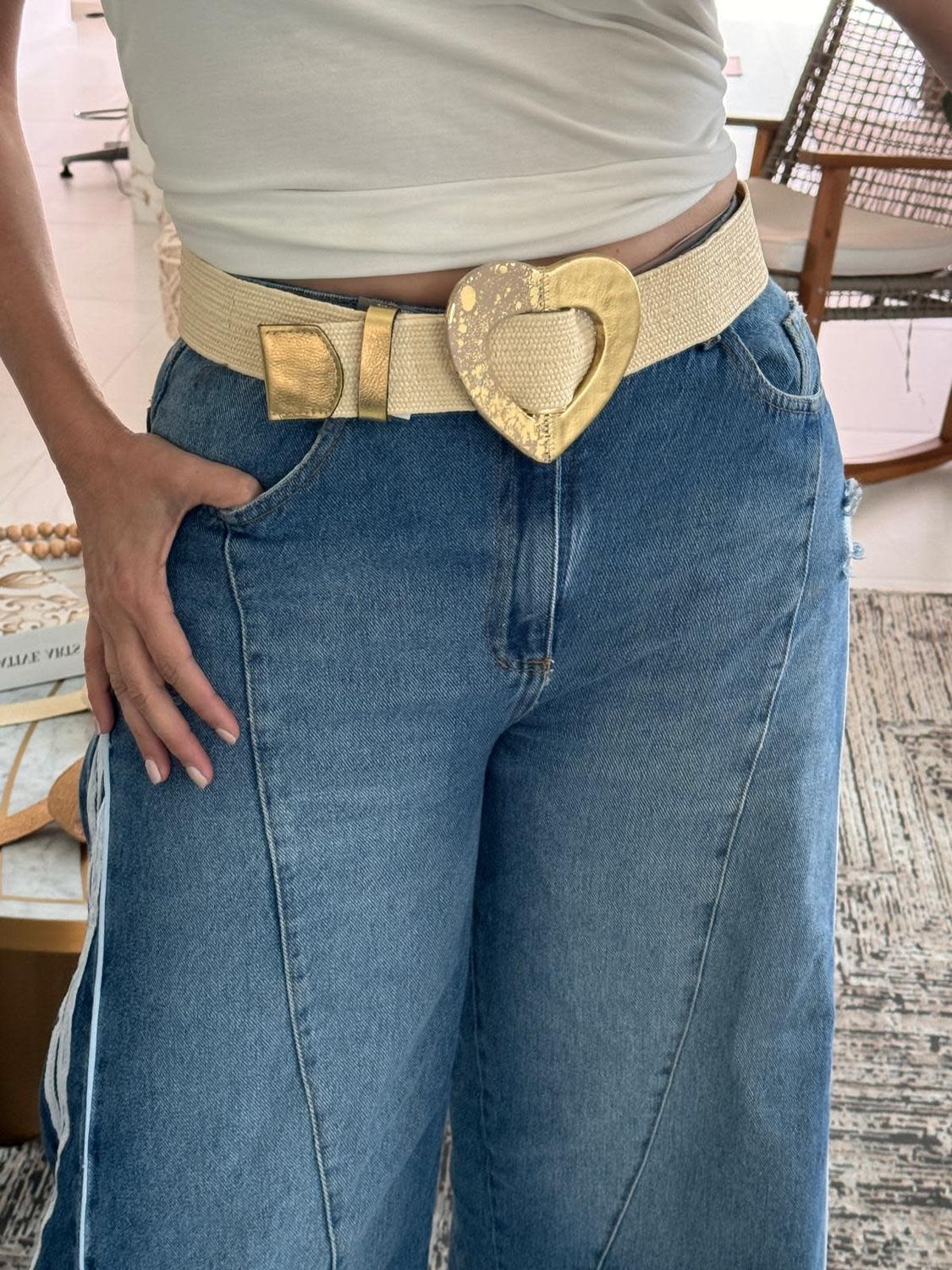 Elastic Leather Belt 7