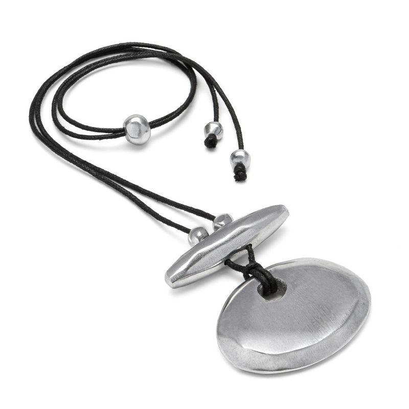 al04272PENDENTIF OVALE A TROU A BARRETTE