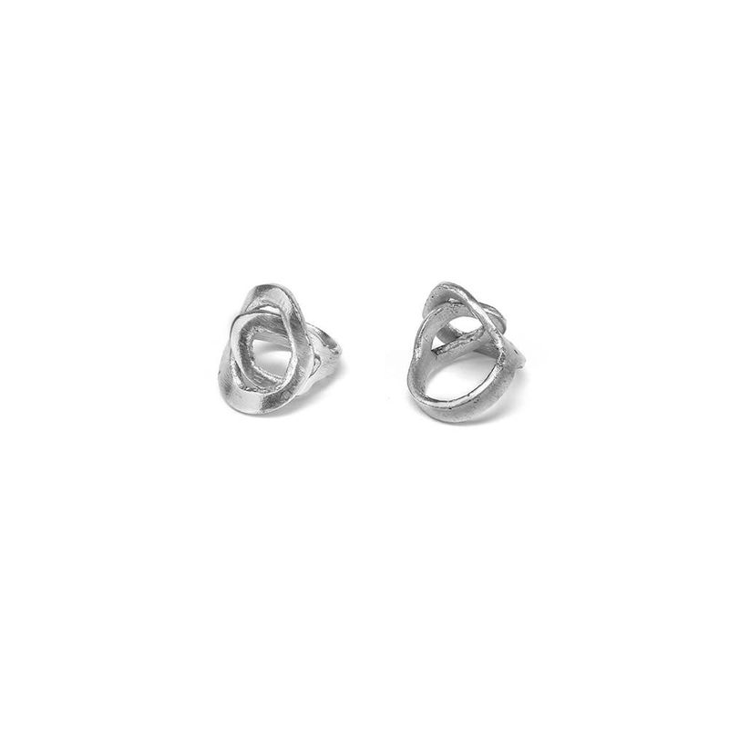 al16181 ANELLO OVALE CROISE