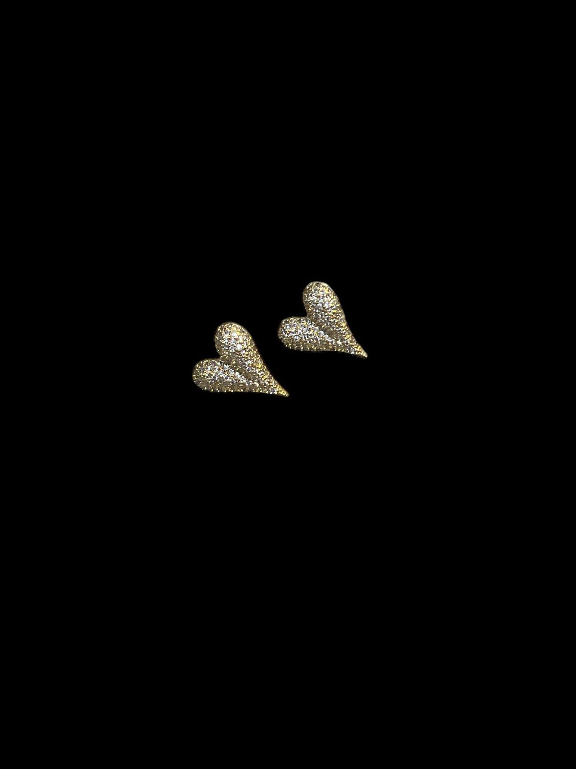 Heart Gold Earrings