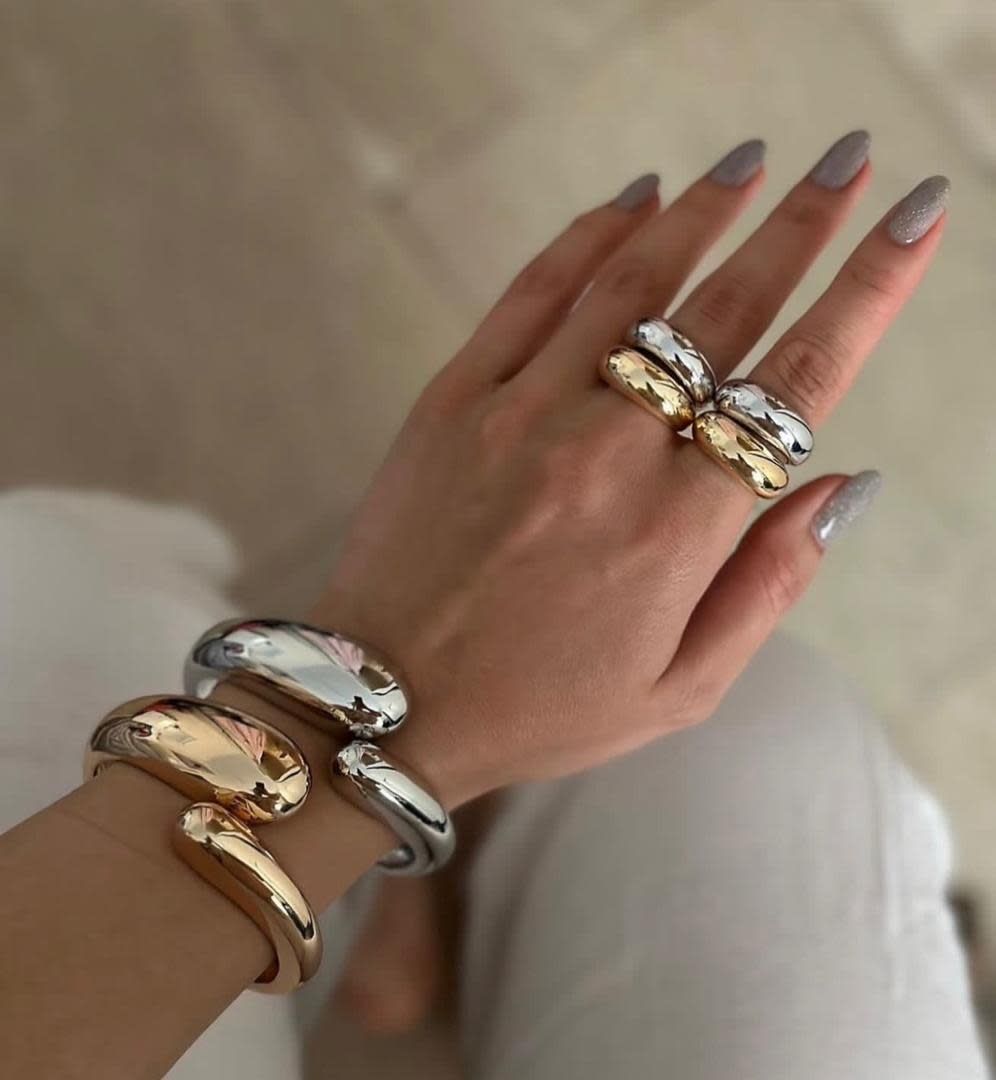 Chunky Ring Set of 2