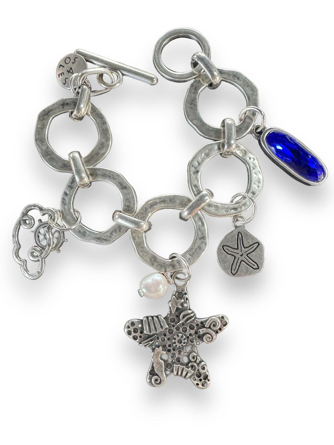 SILVER STARFISH BRACELET