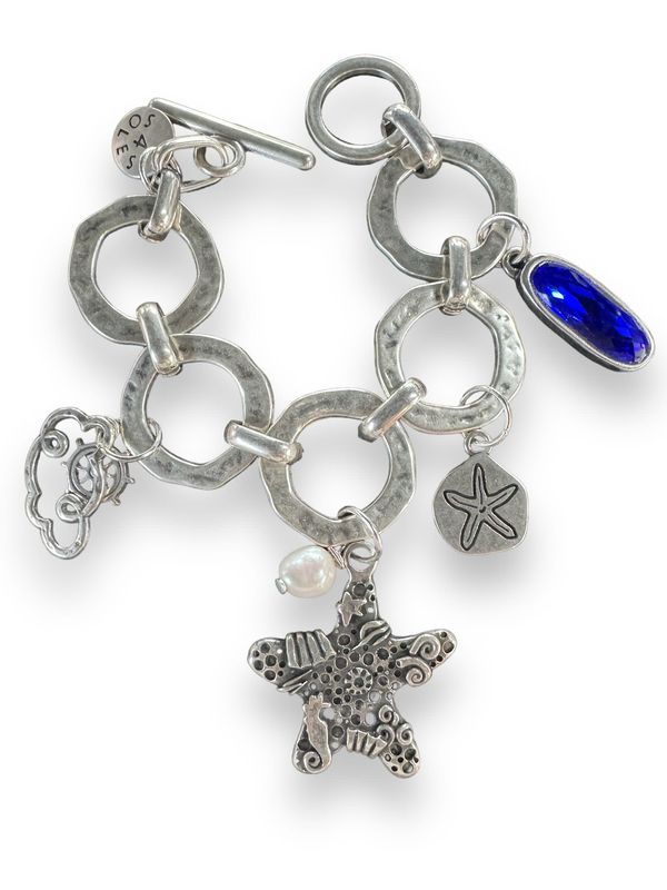 SILVER STARFISH BRACELET