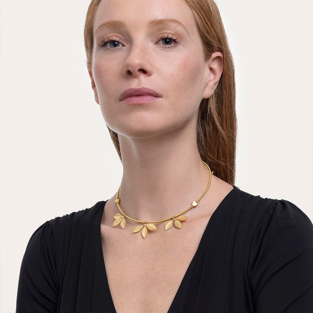 DD00041GIROCOLLO TRIS MICRO FOGLIE