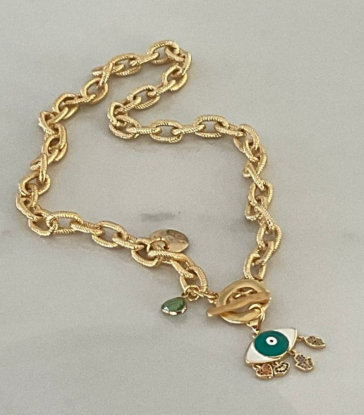 Eye charm 4 Soles Necklace