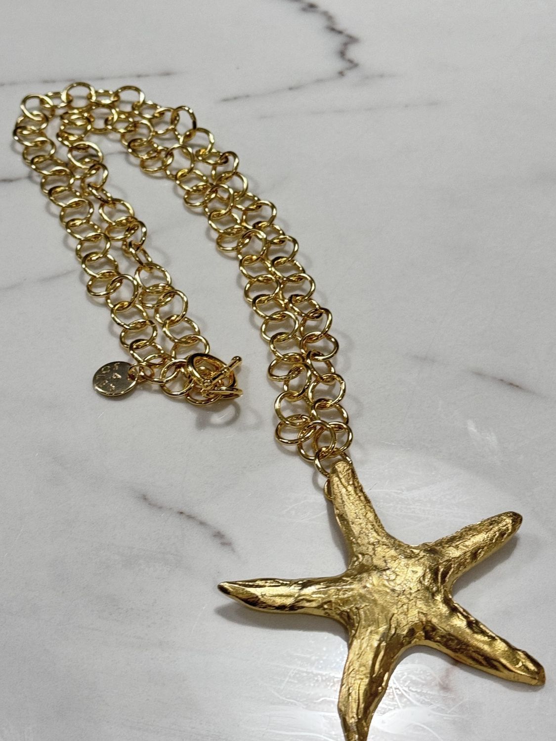 Star fish 32” 4 soles necklaces