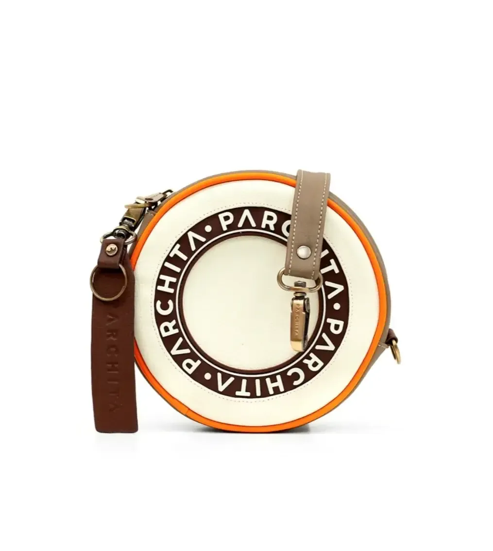 PARCHITA Disco Taupe Bag