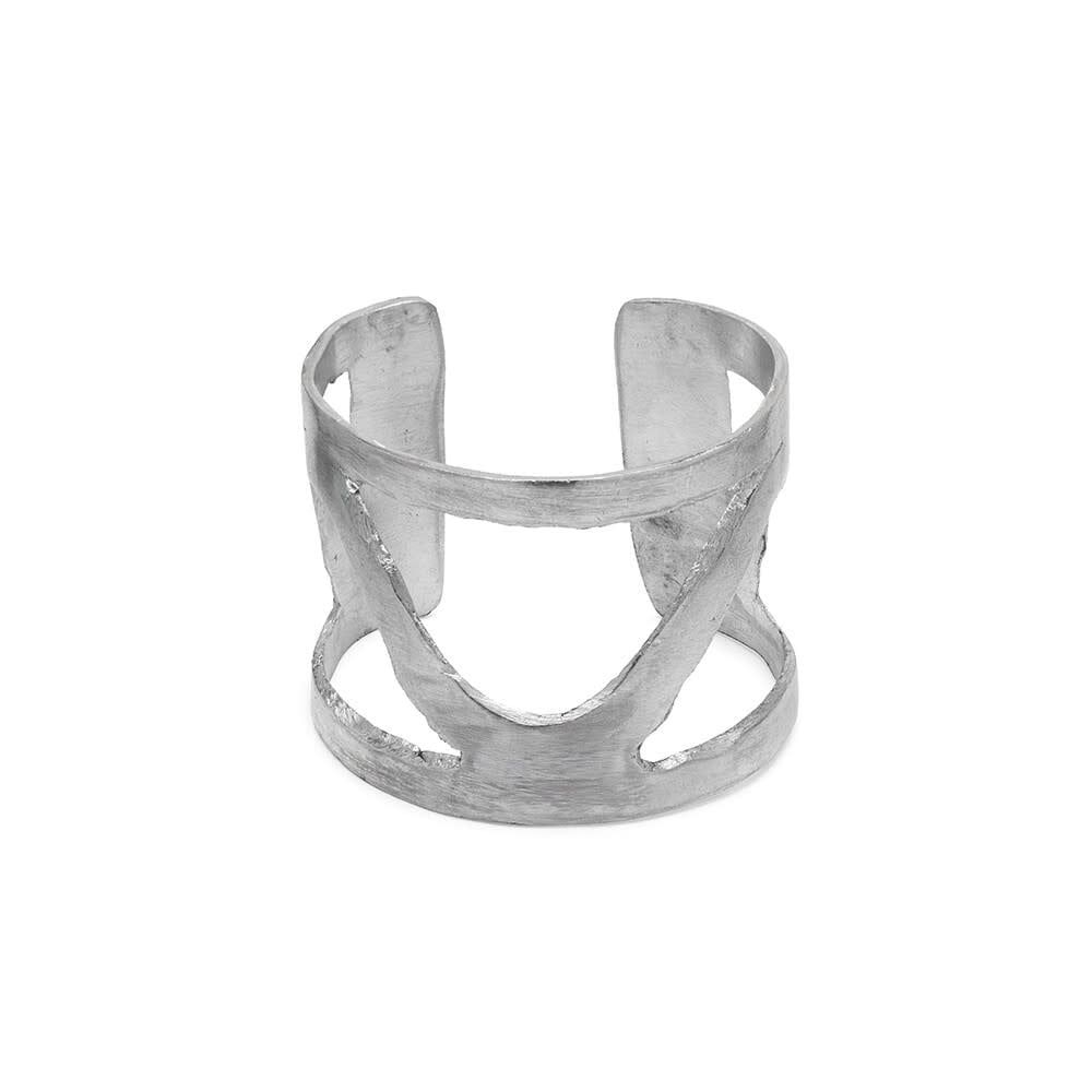 al00187 Bracelet rigide 3 vagues