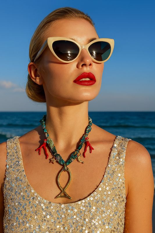 Ocean Treasure Necklace by 4 soles