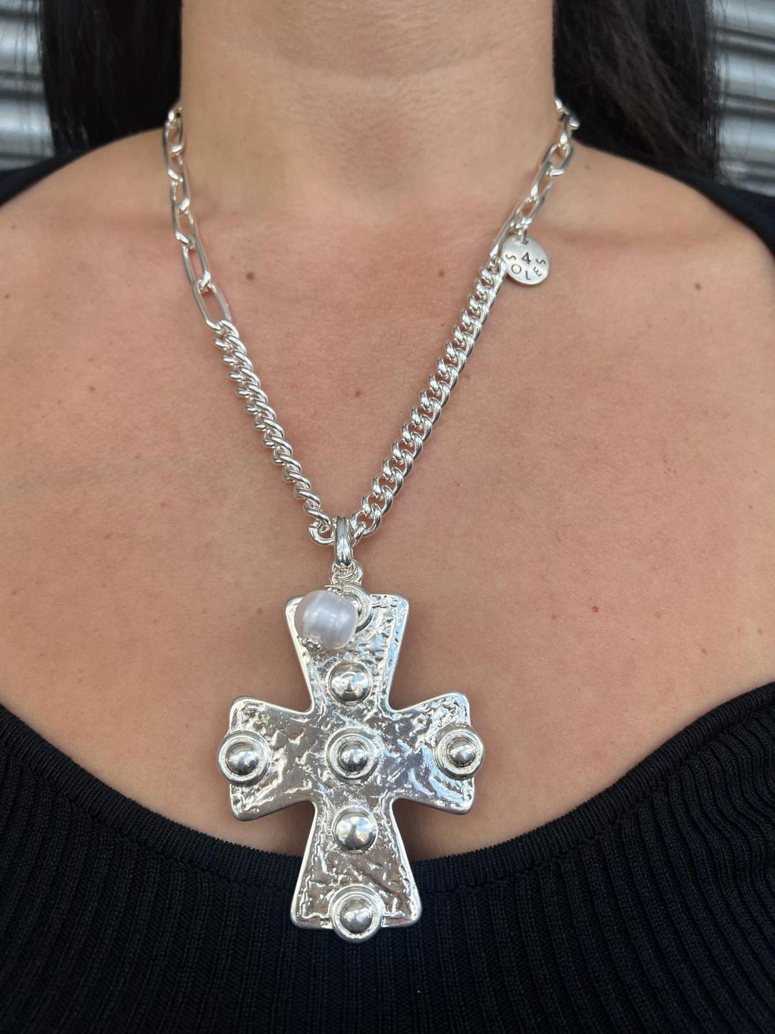 Big Cross Silver by 4 Soles