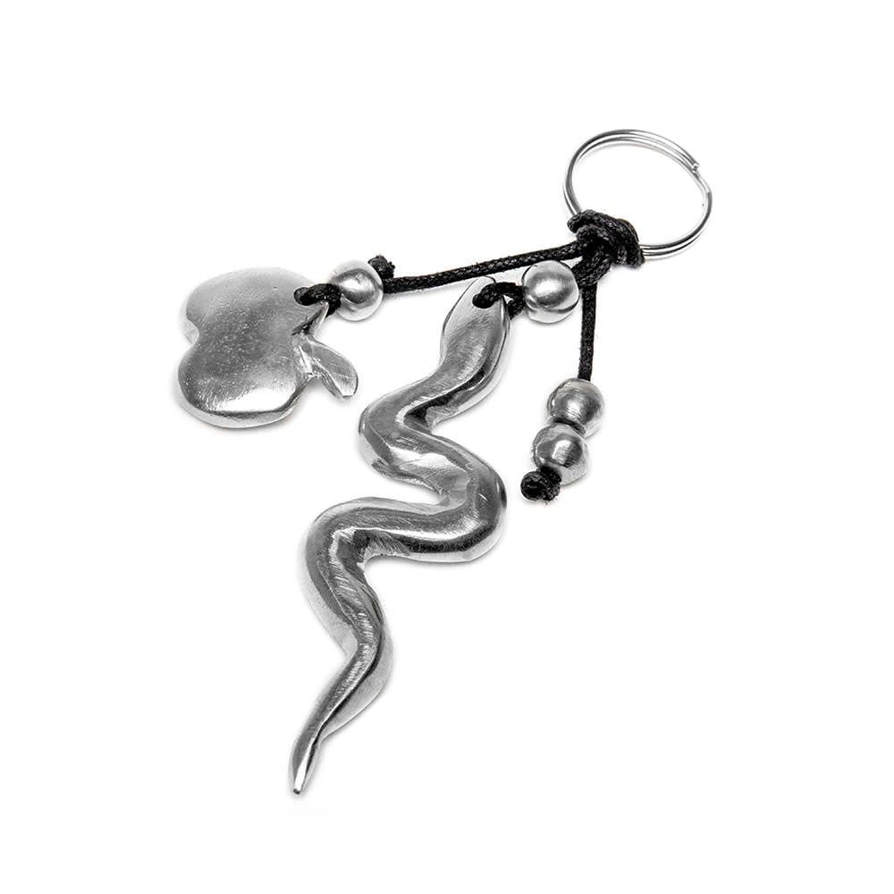 al06061 PORTE CLE&#39; SERPENT E POMME