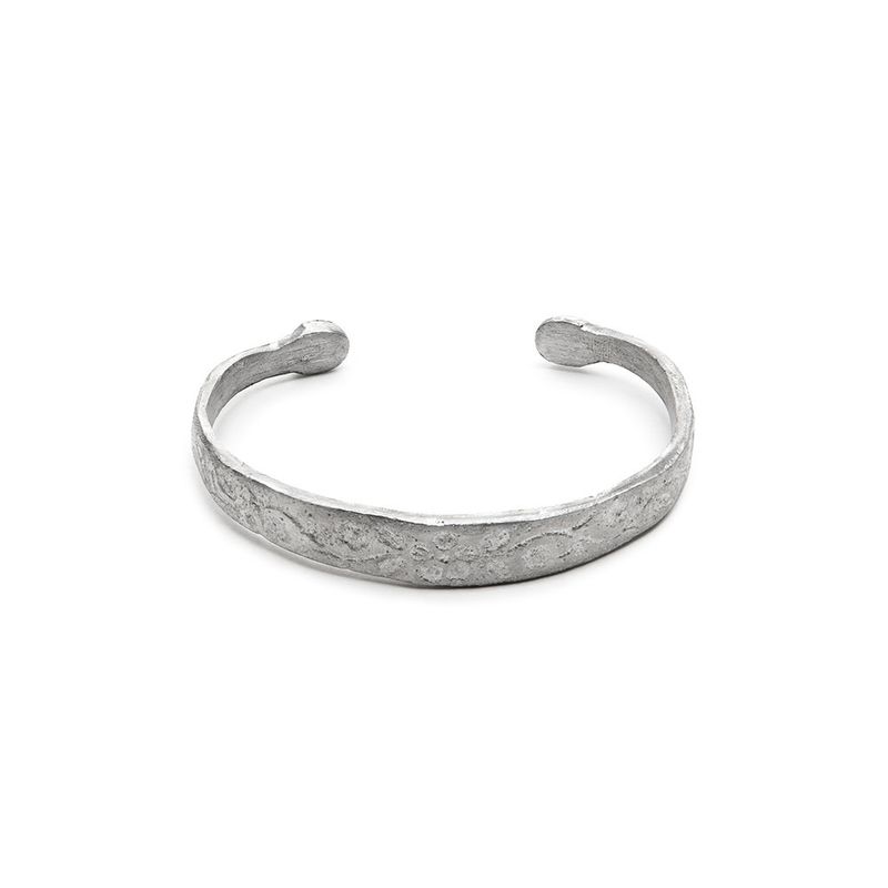 al00184BRECELET RIGIDE MADA FLEUR