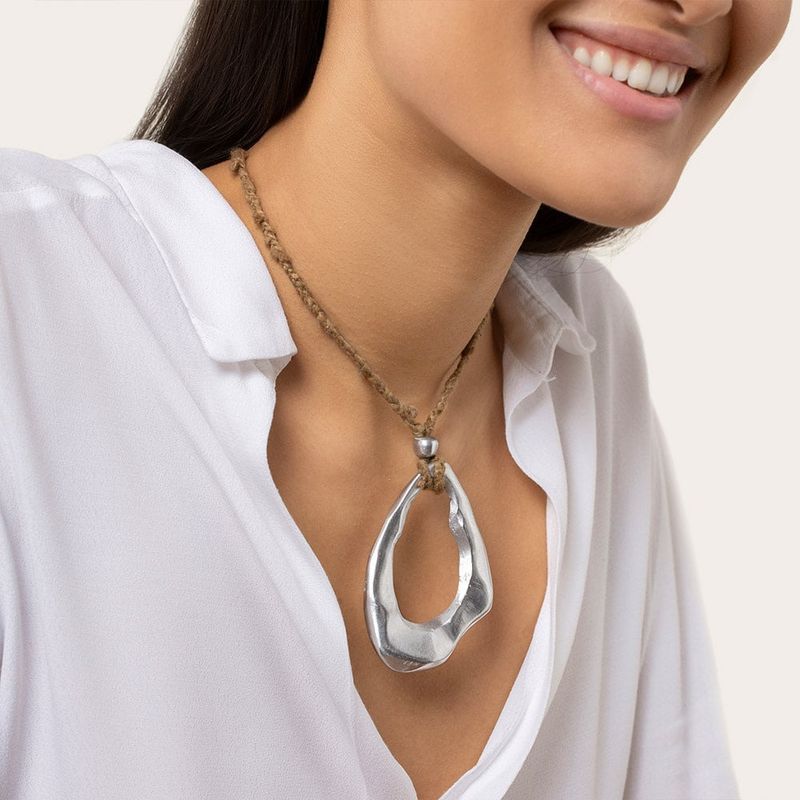 al04902PENDENTIF GOUTTE IRREGULIER