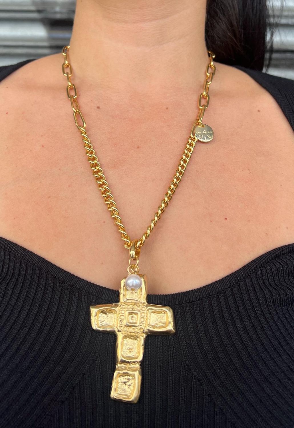 Big Cross Gold by 4 Soles
