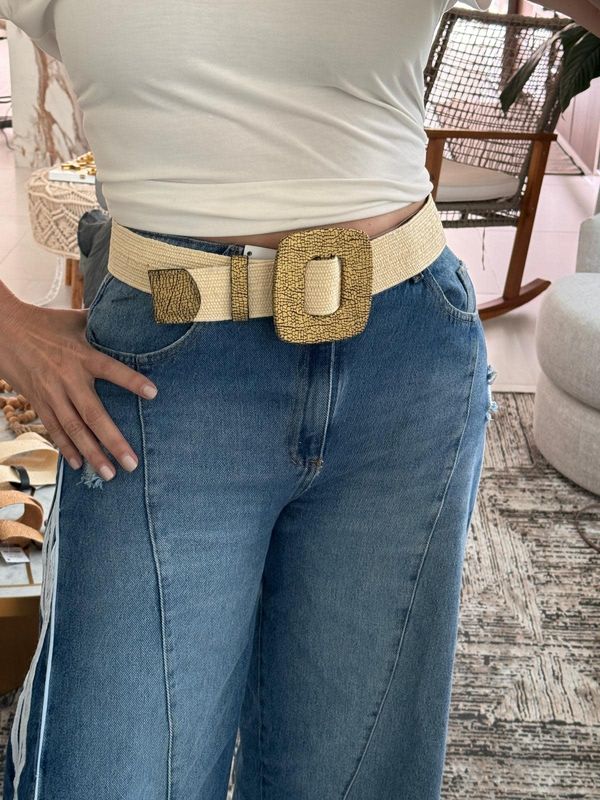 Elastic Leather Belt 8