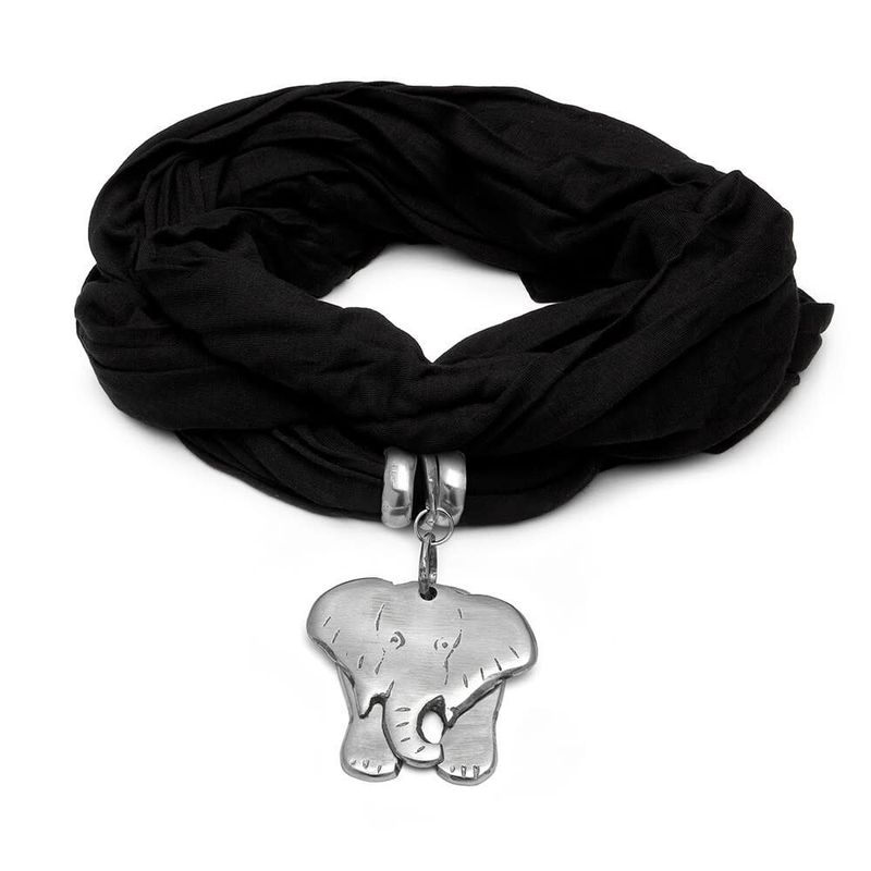 AL18070ESCHARPE ELEPHANTE -NOIRE