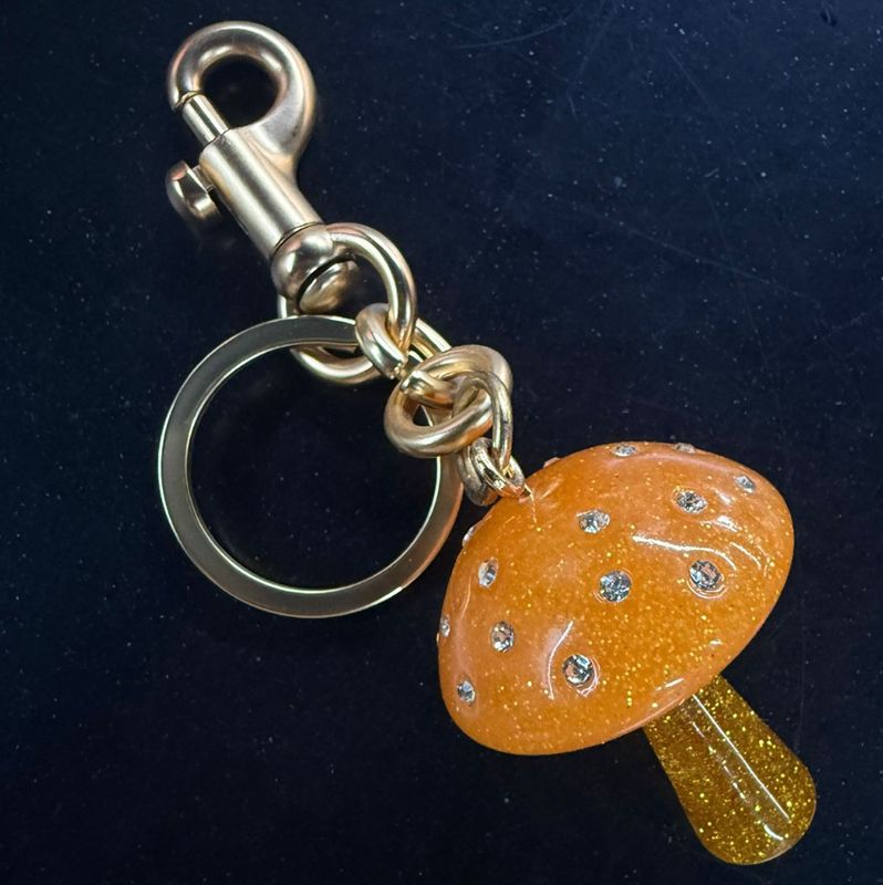 Mushroom Bag Charm