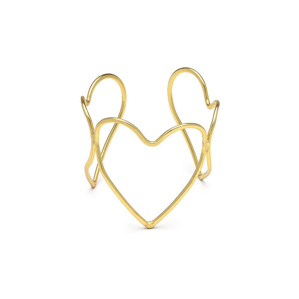 dd11146BRACCIALE FASCIA CUORI GRANDI