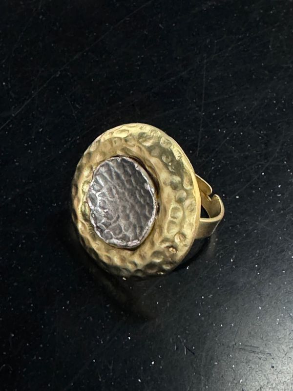 Gold/s adjustable ring