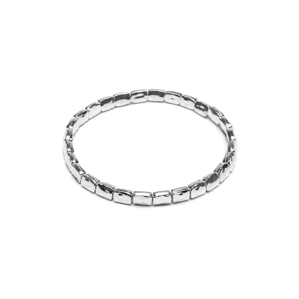 lo00154 BRACCIALE EL. RETTANGOLI PICCOLI