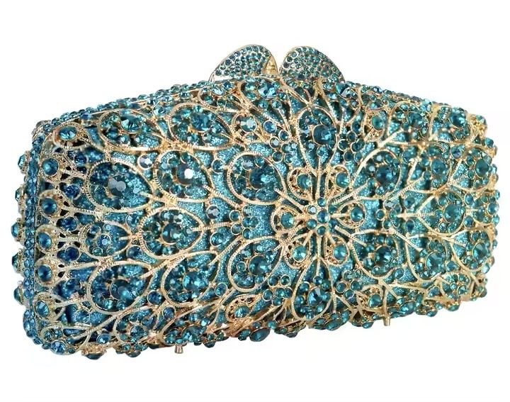 Crystals  elegance clutch