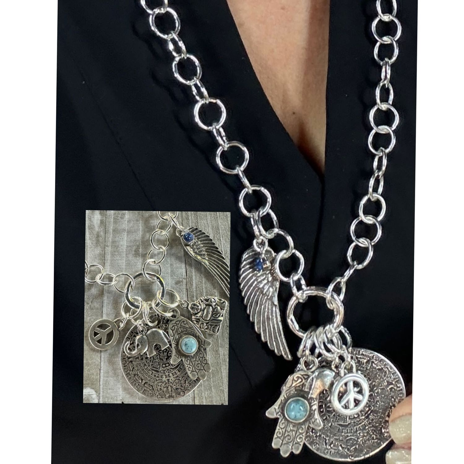 Lucly Long Necklace 4cSoles