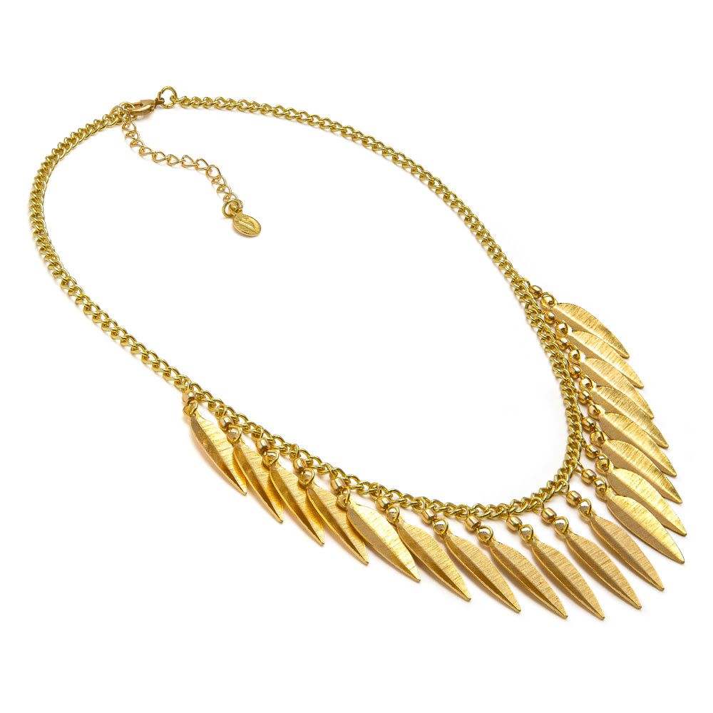 dd01041COLLANA PENDENTI FOGLIE